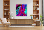 SUSTAINABLE COMPOSITION - A.9 - shown in a modern living room