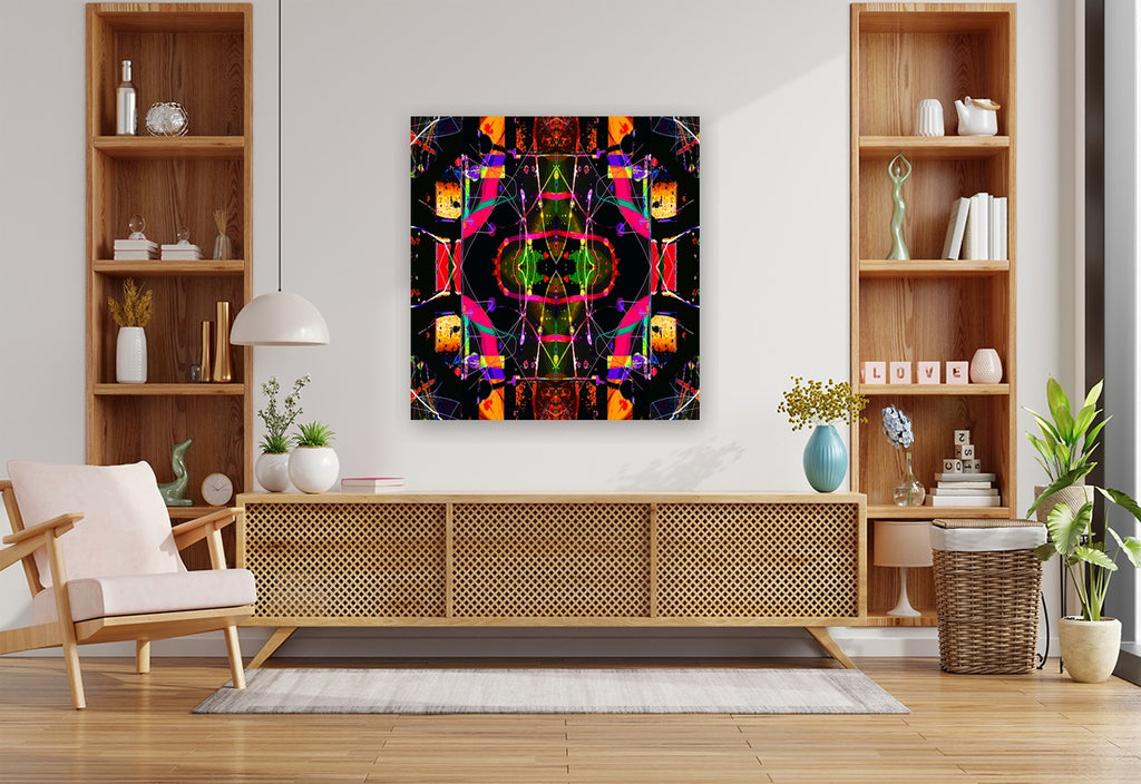 THE MULTIPLICATION OF BEING - 11.3 - shown in a modern living room