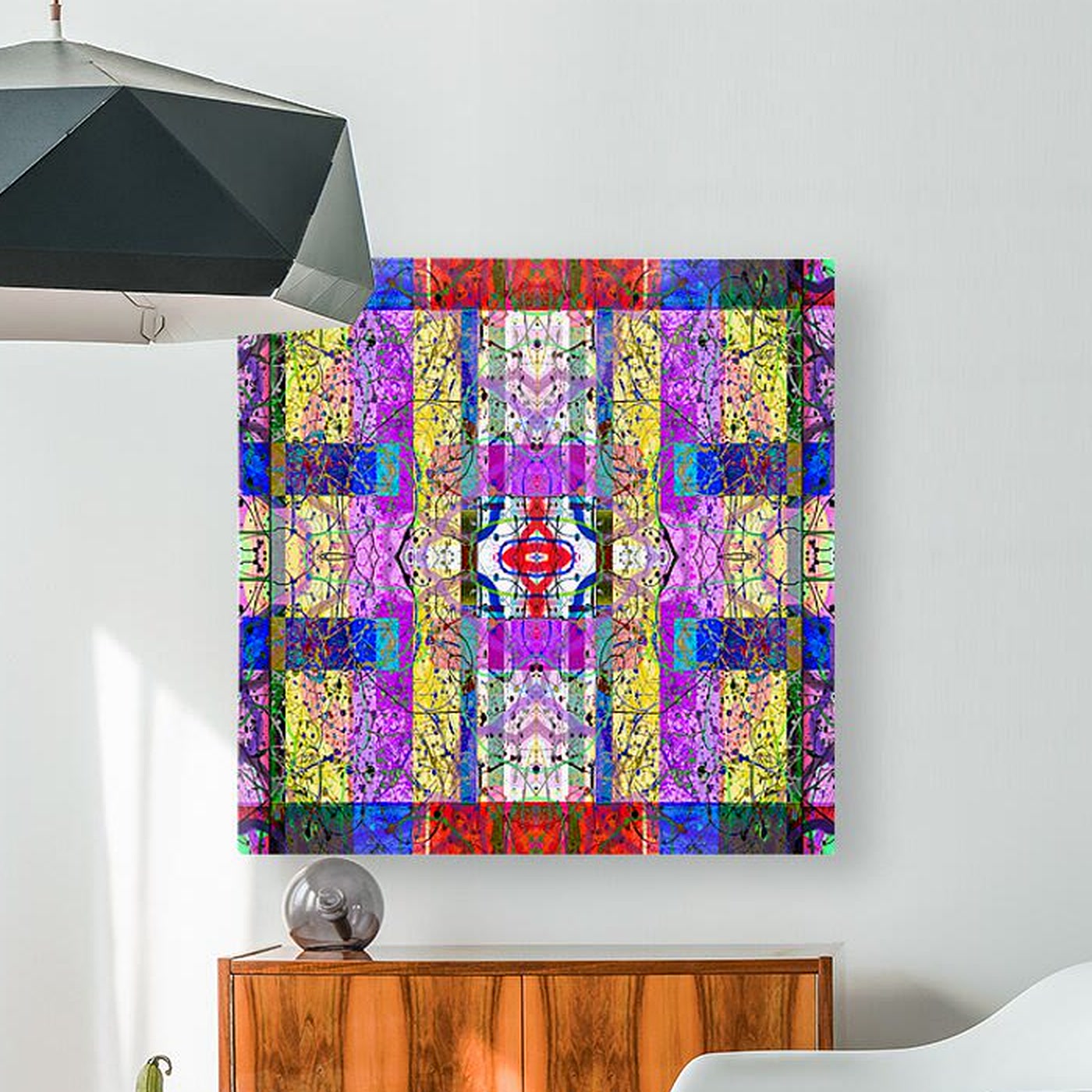 THE MULTIPLICATION OF BEING - 12.3 - HD metal print
