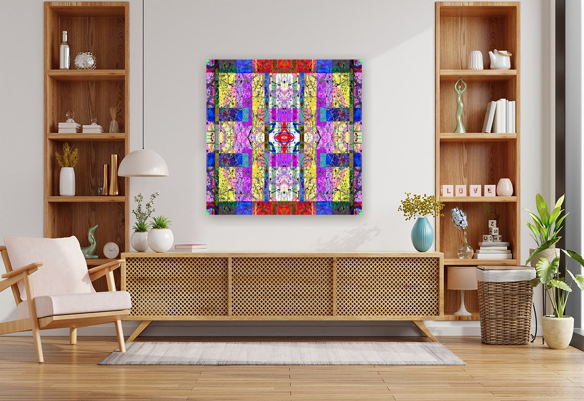 THE MULTIPLICATION OF BEING - 12.3 - shown in a modern living room