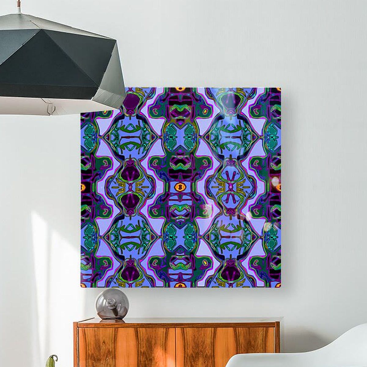 THE MULTIPLICATION OF BEING - 733 — HD Metal print, front