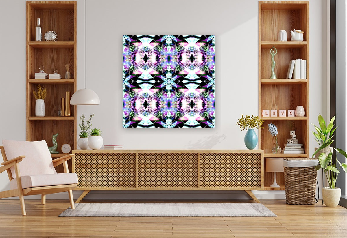 THE MULTIPLICATION OF BEING - 740 - shown in a modern living room