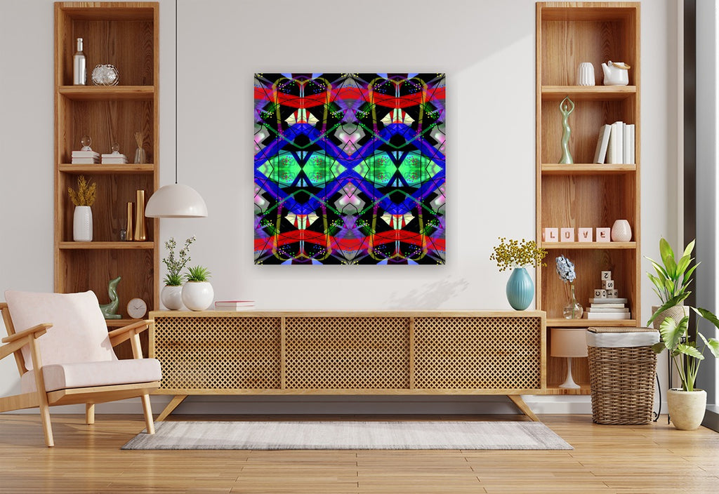 THE MULTIPLICATION OF BEING - 821 - shown in a modern living room