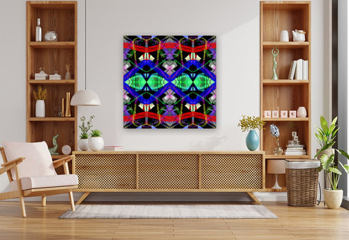 THE MULTIPLICATION OF BEING - 821 - shown in a modern living room