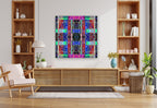 THE MULTIPLICATION OF BEING - 9.7 - shown in a modern living room