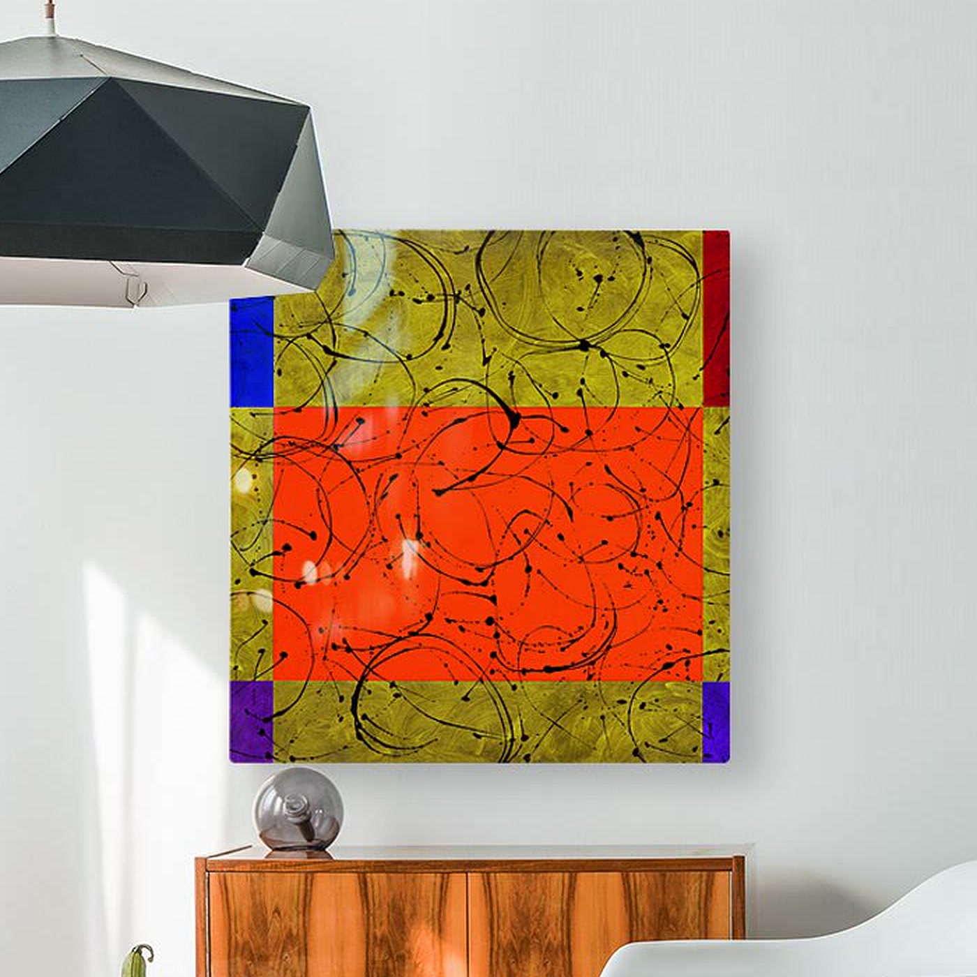 THE NEW ANALYSIS - 1.4 - HD metal print