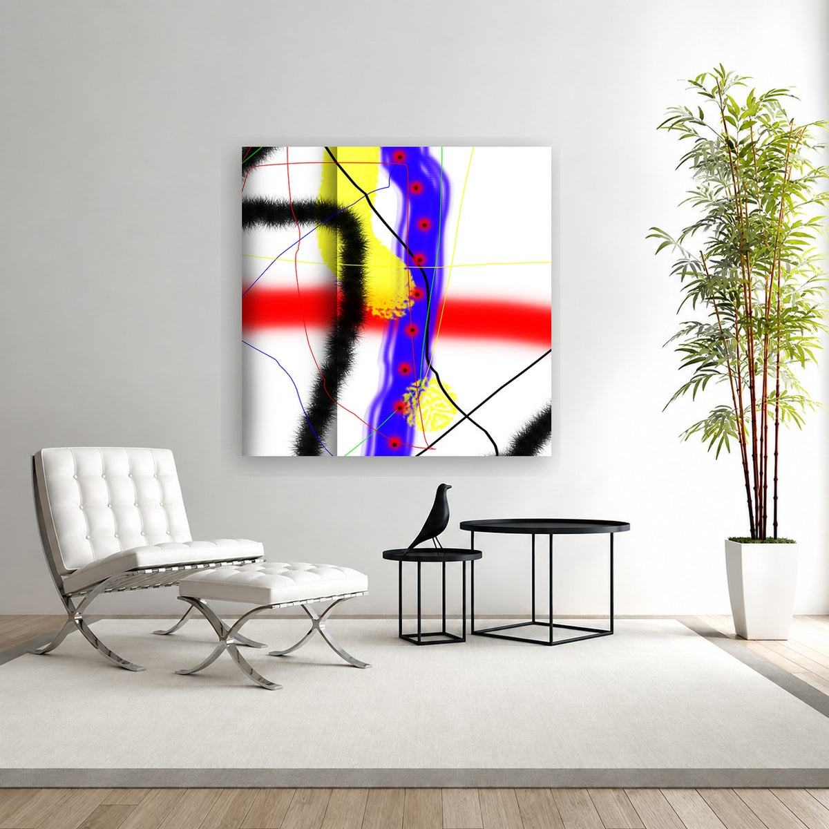 THE NEW OBSERVATION - 1 C — acrylic print, front