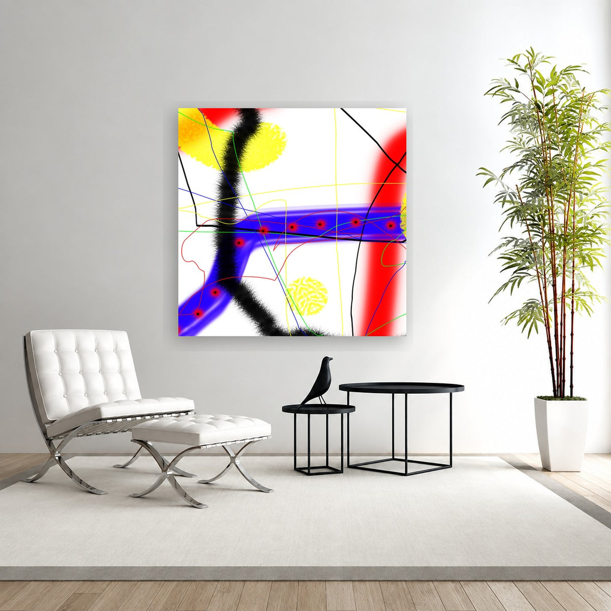 THE NEW OBSERVATION - 1 E — acrylic print, front