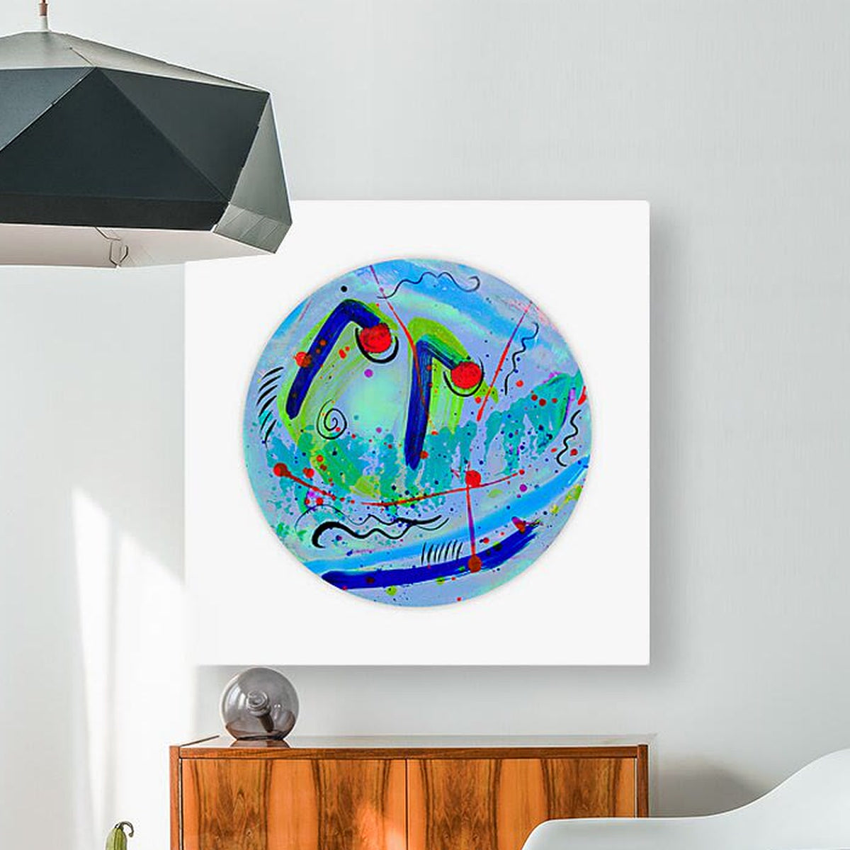 THE ORIGIN - 2.1 — HD Metal print, front