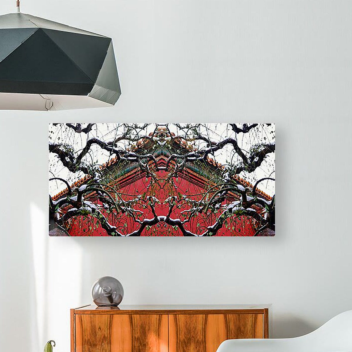 WINTER CHINA - 1.1 - HD metal print