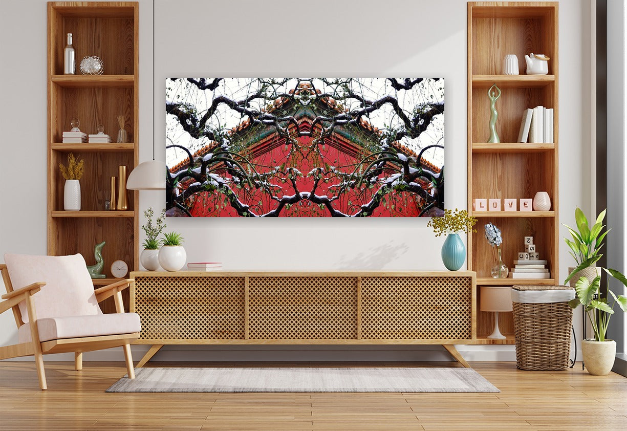 WINTER CHINA - 1.1 - shown in a modern living room