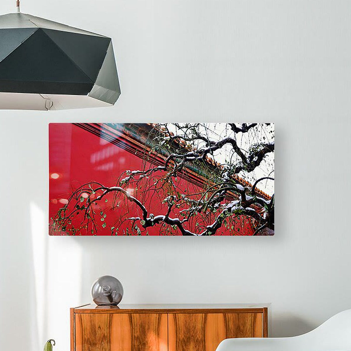 WINTER CHINA - 1.3 - HD metal print