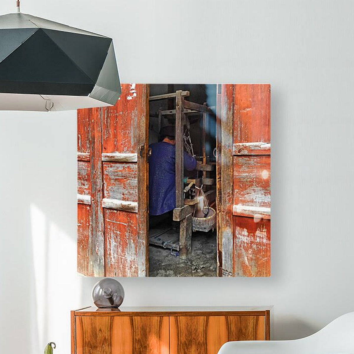 WORK - 7.1 — HD Metal print, front