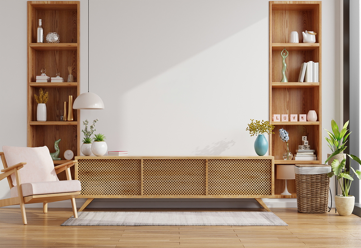 Living room wall